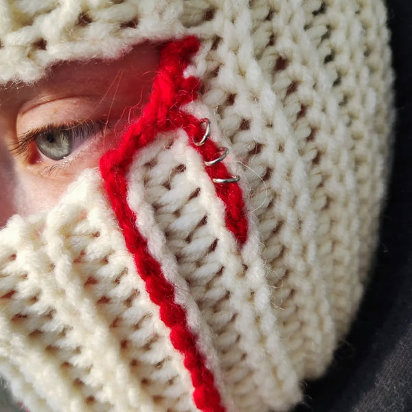 Yeti crochet balaclava°