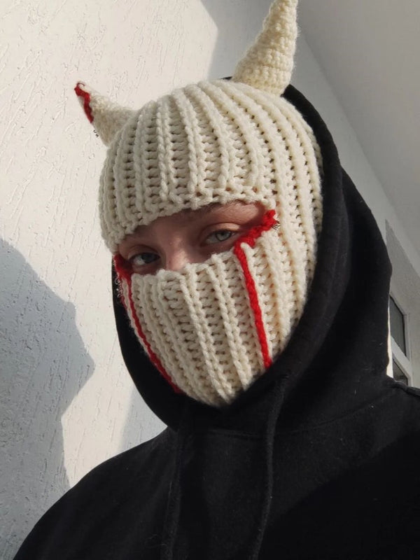 Yeti crochet balaclava°