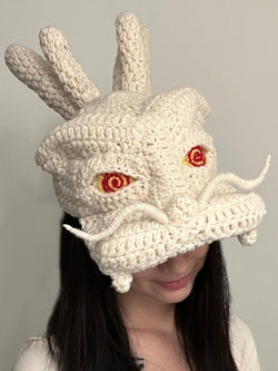 Lóng Dé Dragon Crochet Cap°