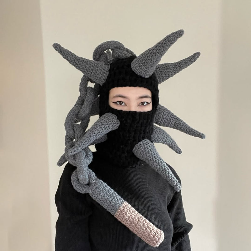 BARBED CROCHET BALACLAVA°