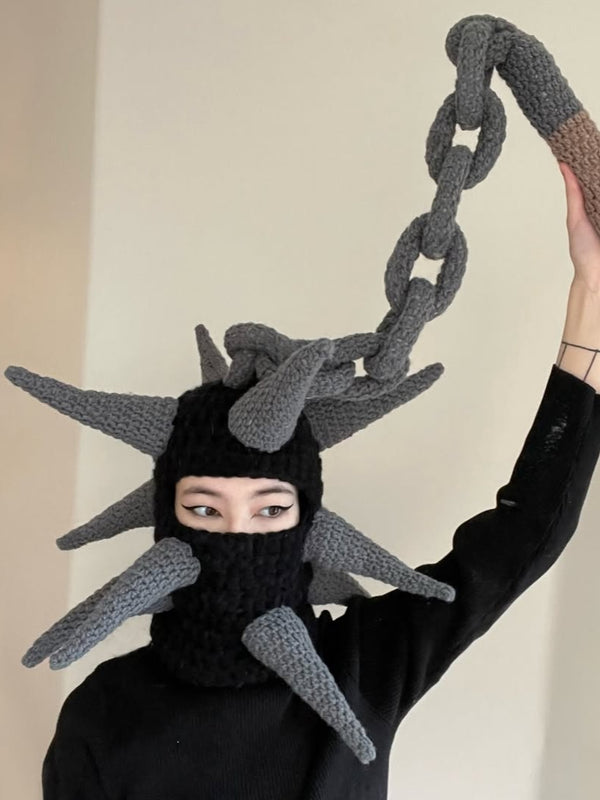 BARBED CROCHET BALACLAVA°
