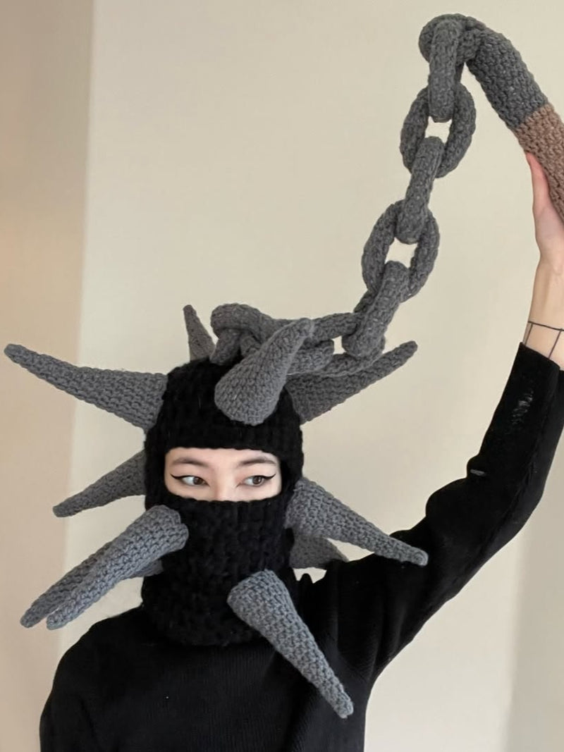 BARBED CROCHET BALACLAVA°