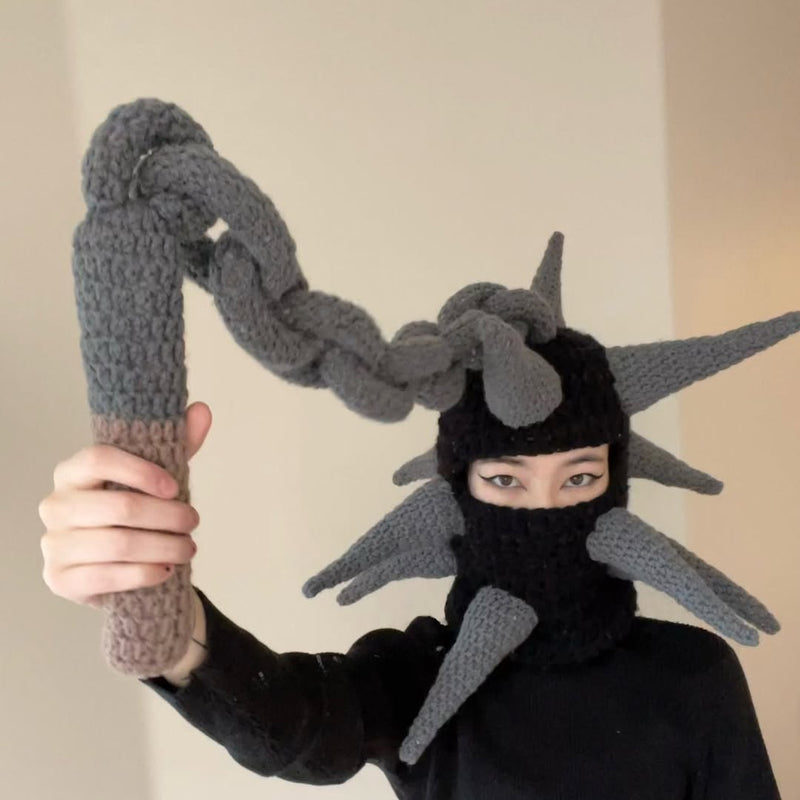 BARBED CROCHET BALACLAVA°