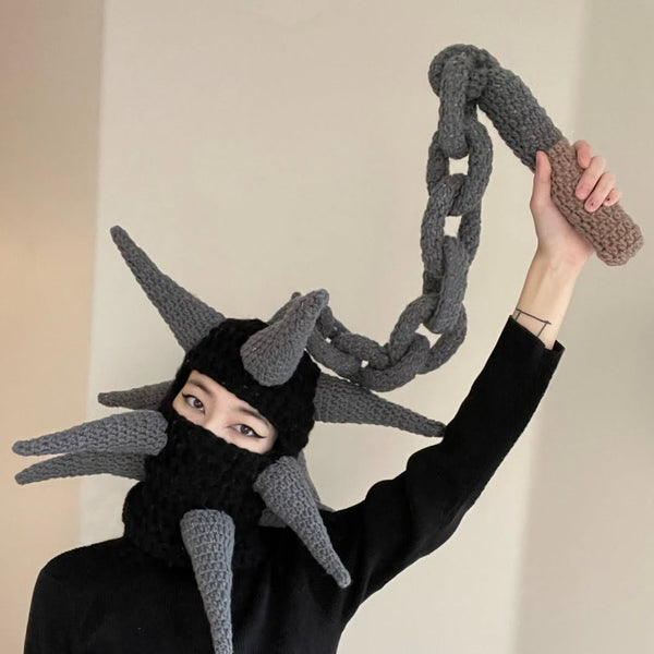 BARBED CROCHET BALACLAVA°
